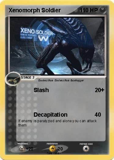 Pokémon Xenomorph Soldier 1 1 - Slash - My Pokemon Card