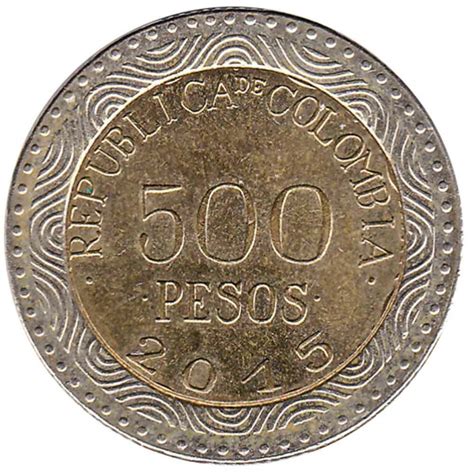 current Colombian Peso coins - Exchange yours now