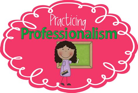 Preschool Ponderings: Practicing Professionalism