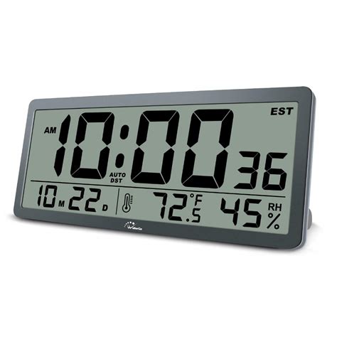 Large display digital clock for elderly - ploraread