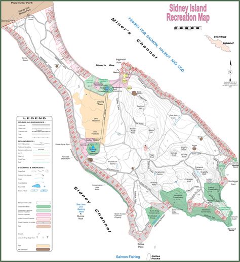 Sidney Island | Map