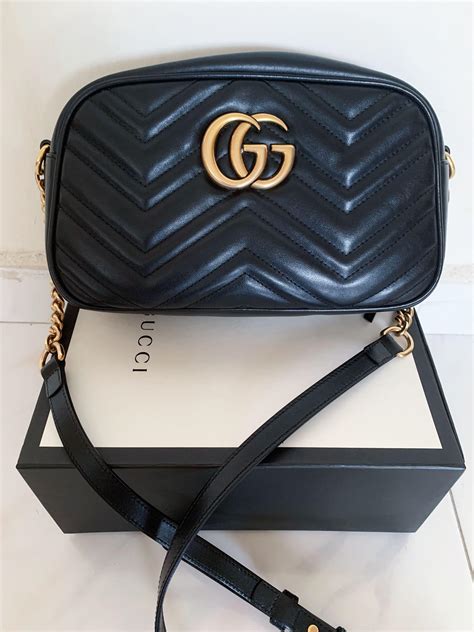 Gucci Marmont Sling Bag (Small), Luxury, Bags & Wallets on Carousell