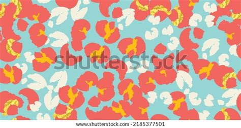 Leopard Spots Seamless Pattern Design Vector Stock Vector (Royalty Free ...