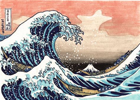 The Great Wave Off Kanagawa by crislink on DeviantArt