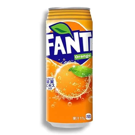 Fanta Orange Flavor Soda Can 500ml (Japan) – ValYou General