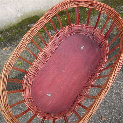 Vintage Wicker Doll Pram Wicker Baby Basket for Dolls French - Etsy