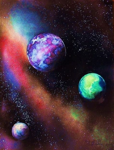 Image result for famous artists outer space art | Космическая картина, Художественное ...