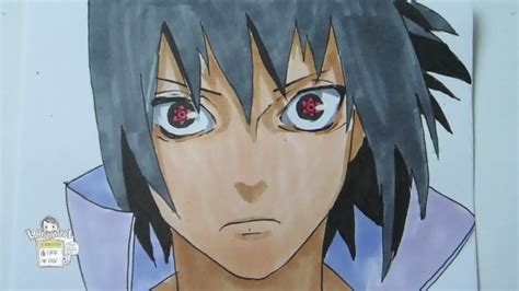 Sasuke Sharingan Drawing