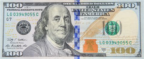 Usa 100 Dollar Bill