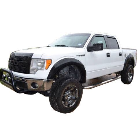 2009-2014 Ford F-150 Fender Flare Set - Bolt Style (Pocket Style ...