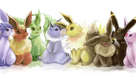 Eevee Evolutions Wallpaper ·① WallpaperTag