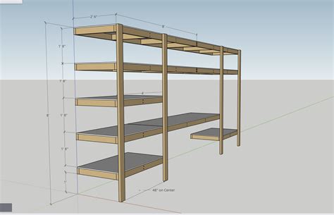 DIY Garage Shelves — Modern Builds