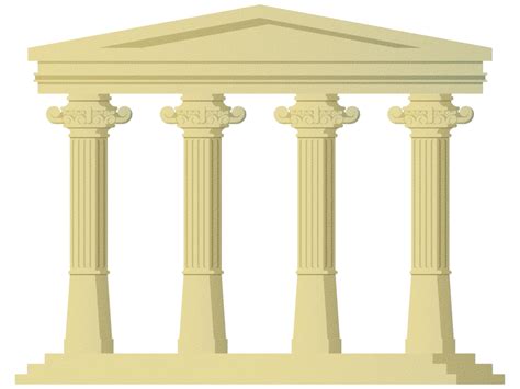 Rome clipart four pillars, Rome four pillars Transparent FREE for ...