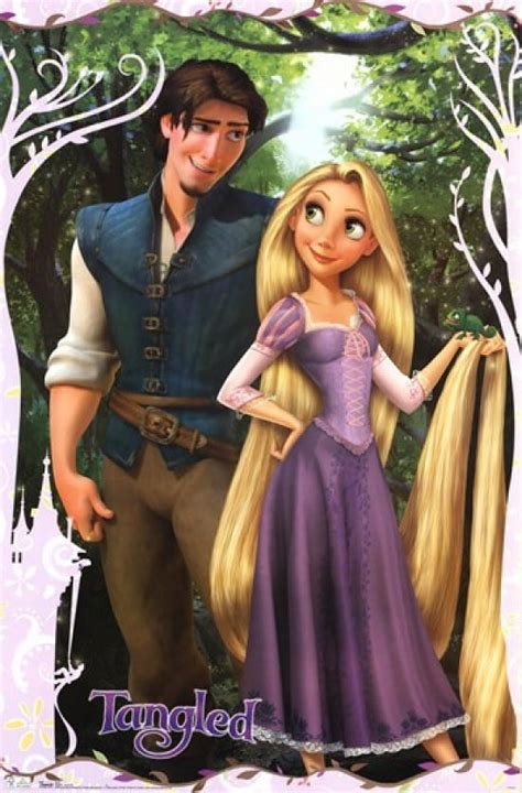 Tangled - Rapunzel Poster Print (24 x 36) - Walmart.com