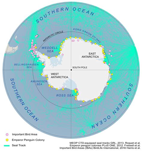 Antarctica On A Map