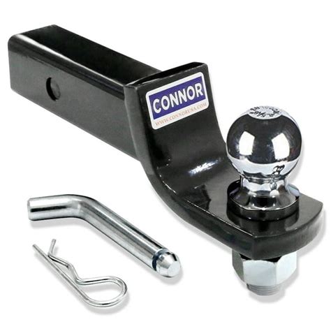 Connor Trailer Hitch - 2" Ball Mount with 2" Hitch Ball (GTW-6000 lb.) , 1623210 Ball Hitch ...