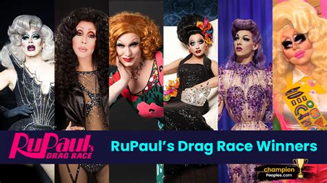 List Of RuPaul’s Drag Race Winners - ChampionPeoples