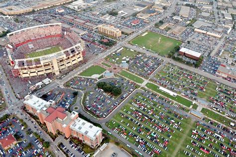 University of South Carolina Gamecock Park Aerial Photo | Parking design, Aerial photo, Aerial