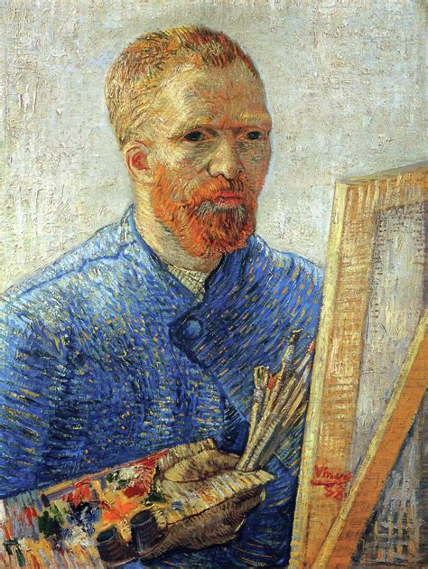 Self Portrait as an Artist, 1888 - Vincent van Gogh - WikiArt.org