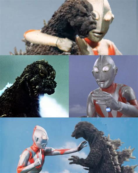 Ultraman Vs Godzilla by Eoin777 on DeviantArt