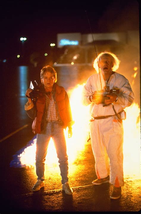 Michael J. Fox and Christopher Lloyd in "Back to the Future" | Назад в ...