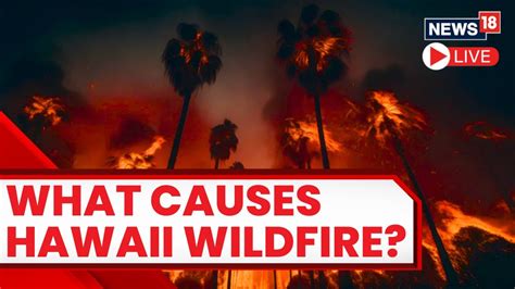 Explained: The Cause Behind Hawaii Wildfires | Maui Wildfire | Hawaii News Now Today | News18 ...