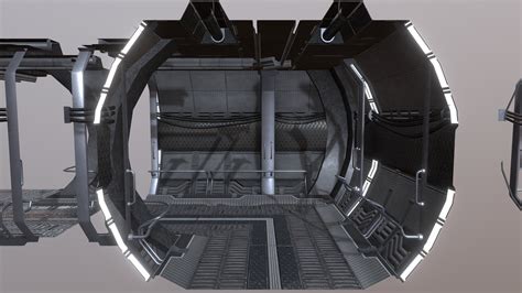 Sci-Fi Spaceship Modules - 3D model by edutorre [666df0f] - Sketchfab