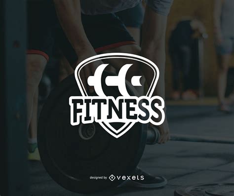 Minimalist Fitness Logo Template Vector Download