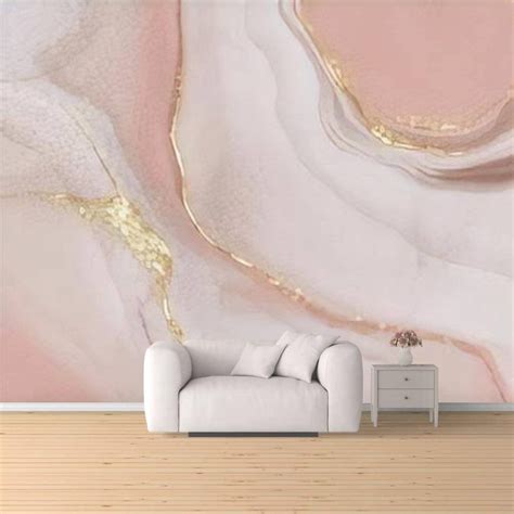 Pink Marble Effect Wallpaper Mural | lupon.gov.ph