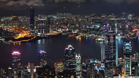 Hong Kong Skyline Wallpapers - Top Free Hong Kong Skyline Backgrounds ...