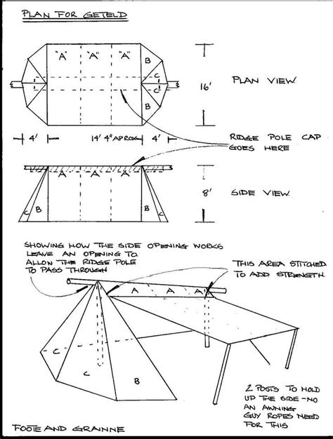 tent patterns medieval - Google Search | Hantverk, Lajv, Sömnad