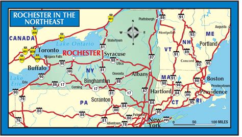 Rochester Ny Map ~ EXODOINVEST