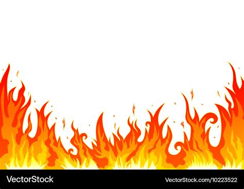 Flame Royalty Free Vector Image - VectorStock