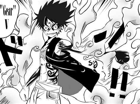 luffy Gear 5th ( original design ) by OussamaluffyX on DeviantArt