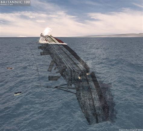 Britannic bow impact by lusitania25 on DeviantArt | Titanic ship, Abandoned ships, Titanic history