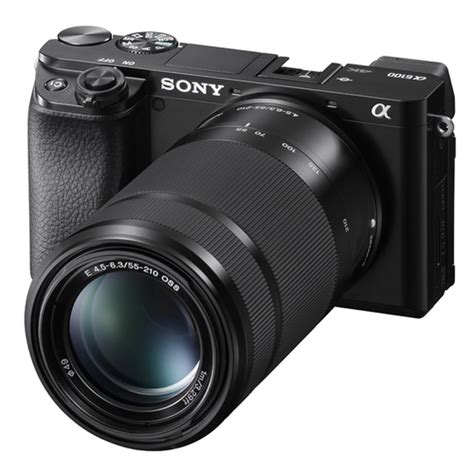 Sony Alpha 6100 APS-C with 16-50mm, 55-210mm Lenses | BuyDig.com