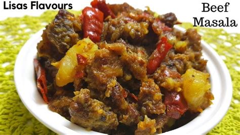 Beef Masala Kerala Style - നാടൻ ബീഫ് കറി | Beef masala, Beef, Masala