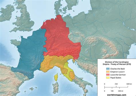 Carolingian Empire - World in maps