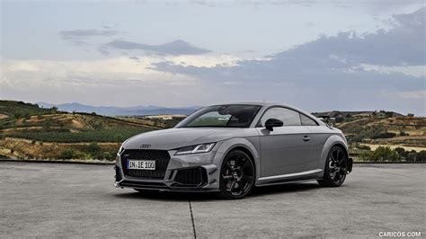 Audi TT RS Coupé Iconic Edition | 2023MY (Color: Nardo Grey) | Front Three-Quarter