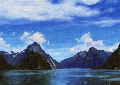 New Zealand Landscape Oil Paintings – Michael Hodgkins