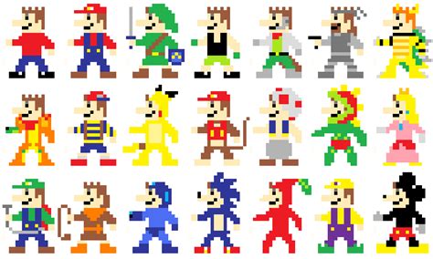 Me As 8-Bit Game Characters 1 by Jelle-C on DeviantArt