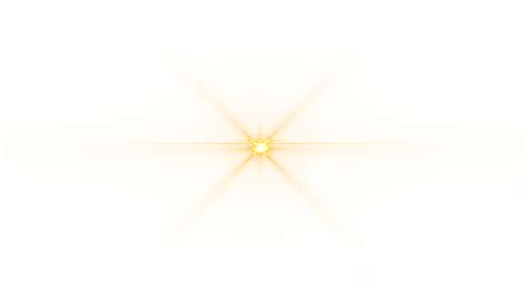 Download Front Yellow Lens Flare PNG Image for Free