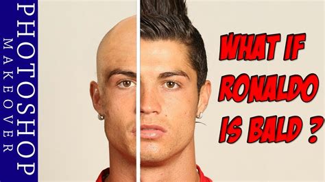 If Ronaldo is Bald !! Cristiano Ronaldo Hairstyle Transformation - YouTube