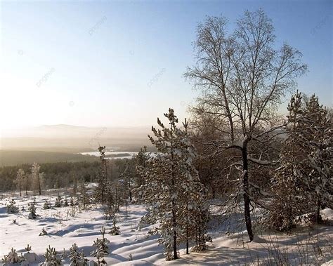 Ural Mountains Winter Landscape Ural Snow Temperature Photo Background ...