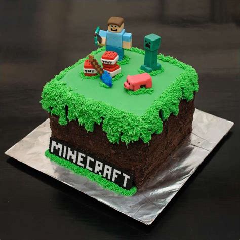 Minecraft Cake | Gray Barn Baking