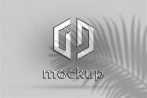 Silver Logo Mockup | Product Mockups ~ Creative Market