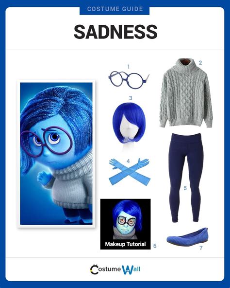 Dress Like Sadness Costume | Halloween and Cosplay Guides