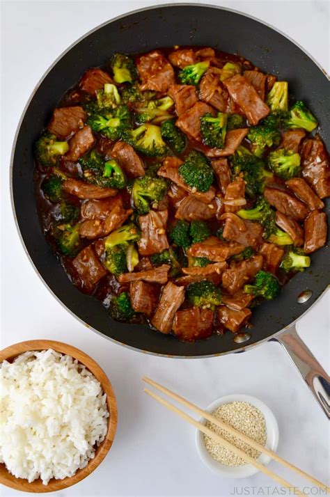 Easy Beef and Broccoli - Just a Taste