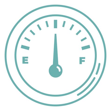 Fuel Gauge Icon PNG & SVG Design For T-Shirts