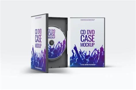 22+ Best FREE DVD Case Mockup PSD Templates - Mockup Den